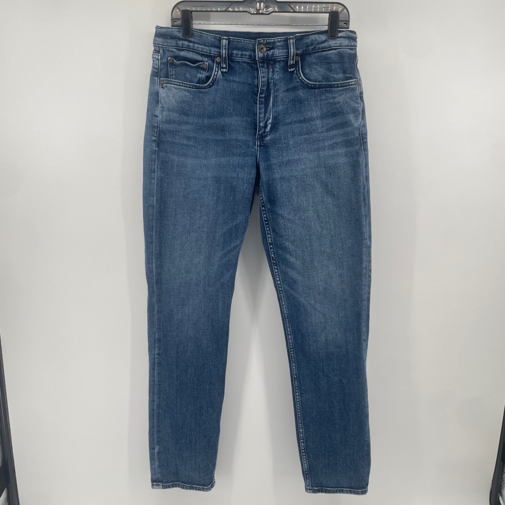 Rag & Bone Fit 2 Slim Jeans Mens 32x32 Blue Denim Mid Rise Pants